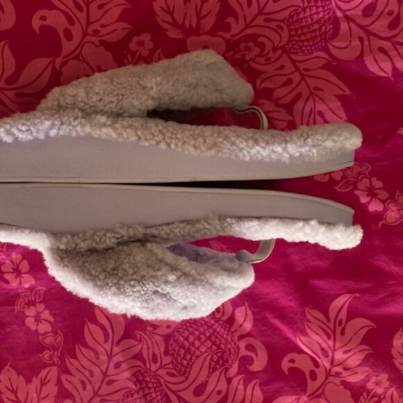 OLUKAI KIPE'A HEU LILAC SHEERLING FLIP FLOPS SANDALS HAWAII INSPIRED NICE COZY 9 - Picture 6 of 12